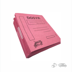 TAM KAPAK DOSYA PEMBE 5 PAKET