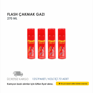 FLASH ÇAKMAK GAZI