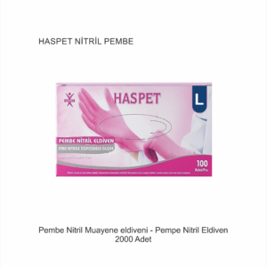 HASPET NİTRİL PEMBE L