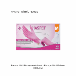 HASPET NİTRİL PEMBE M