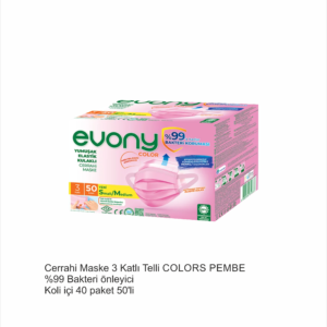 CERRAHİ MASKE PEMBE