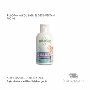 Rulopak Alkol Bazlı El Dezenfektanı Fliptop 100 Ml