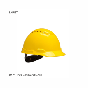 3M™ H700 Sarı Baret Sarı 10 adet