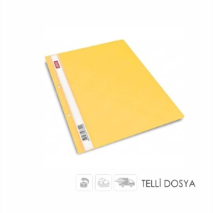 TELLİ DOSYA SARI 5 PAKET