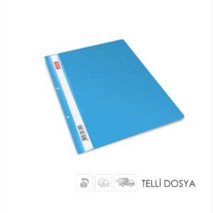 TELLİ DOSYA MAVİ 5 PAKET