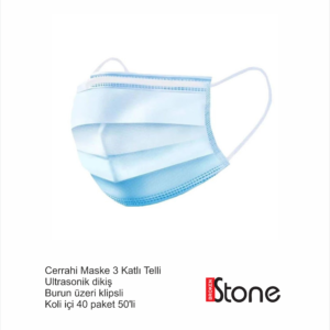 STONE CERRAH MASKE MAVİ