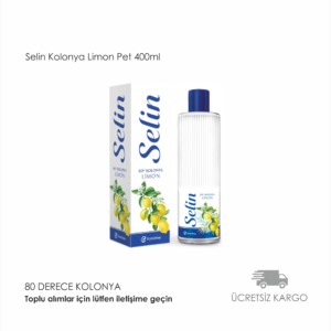 Selin Kolonya Limon Pet 400ml