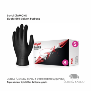 Beybi Diamond Siyah Nitril S BEDEN