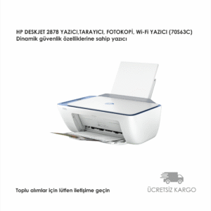 HP DESKJET 2878 YAZICI,TARAYICI, FOTOKOPİ, Wi-Fi YAZICI (70S63C)