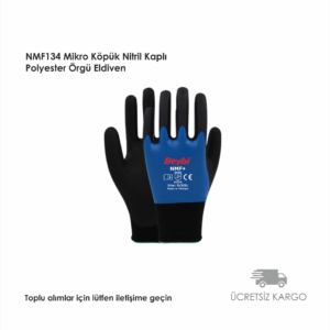 NMF134 Mikro Köpük Nitril Kaplı Polyester Örgü Eldiven