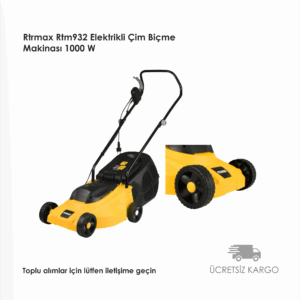Rtrmax Rtm932 Elektrikli Çim Biçme Makinası 1000 W