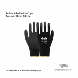 Pu Touch Poliüretan Kaplı Polyester Örme Eldiven